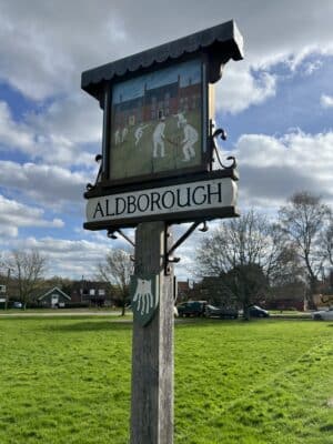 Aldborough North Norfolk Village Sign